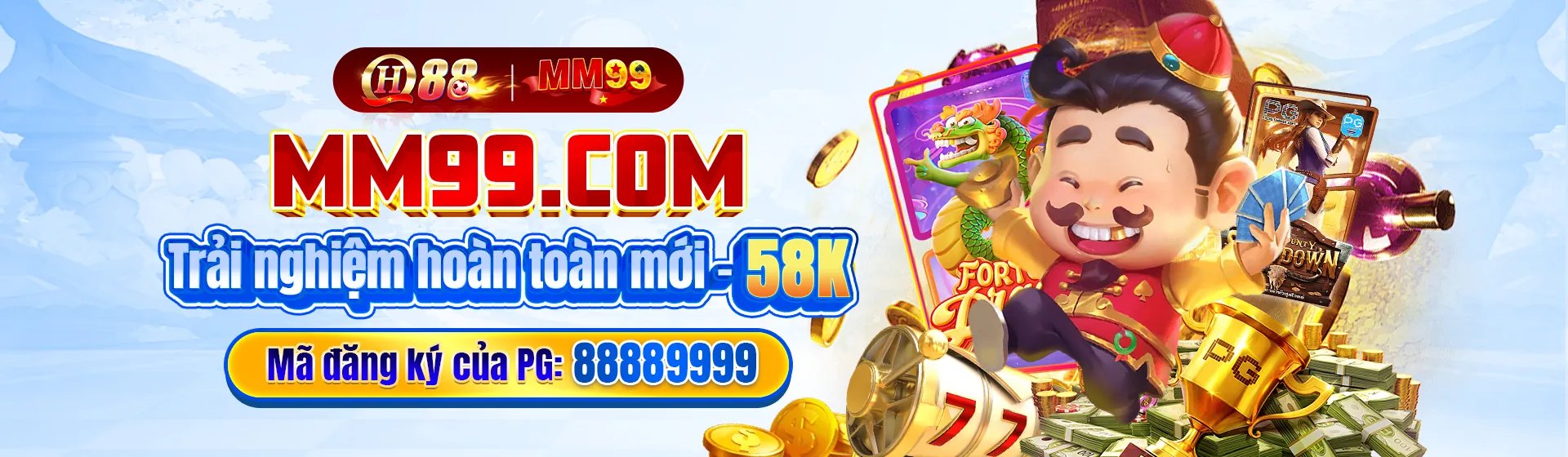 Hình ảnh chính Nổ Hũ Jun882 với các biểu tượng slot game và jackpot